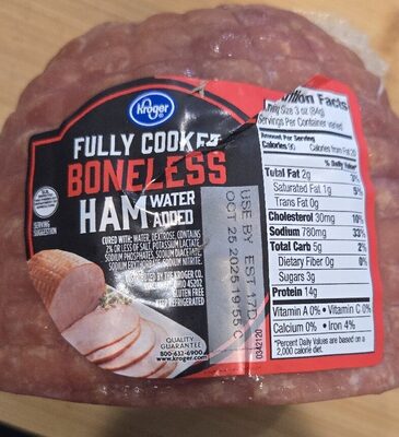 Fully Cooked Boneless Ham