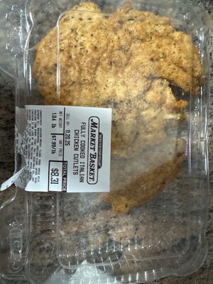 Fully Cooked Chicken Cutlets