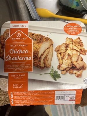 Fully Cooked Chicken Shawarma