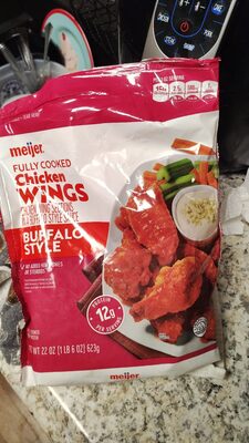 Fully Cooked Chicken Wings Buffalo Style