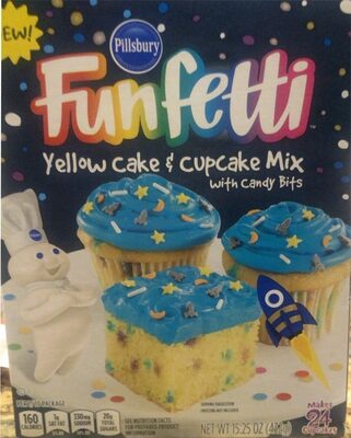 Funfetti Yellow Cake & Cupcake Mix