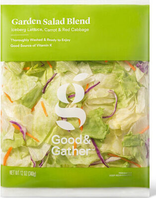 Garden salad blend iceberg lettuce