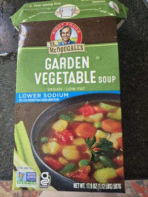 Garden Vegetable Lower Sodium Soup