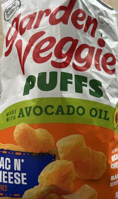 garden Veggie PUFFS MAC N' CHEESE FLAVORED
