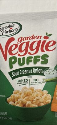 Garden Veggie Puffs Sour Cream & Onion