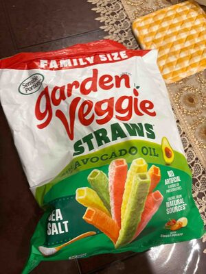 garden veggie STRAWS