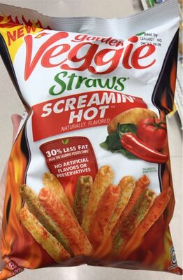 Garden veggie straws