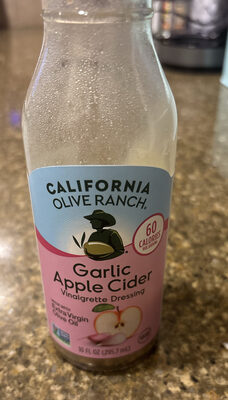 Garlic Apple Cider Vinaigrette Dressing