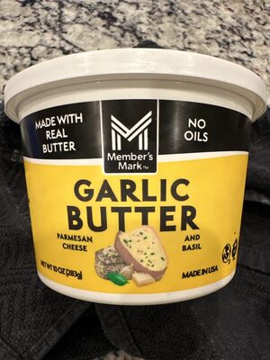 Garlic Butter with Parmesan Cheese & Basil