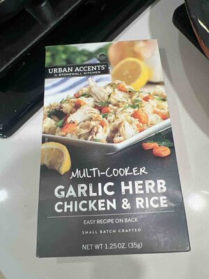 Garlic Herb Chicken & Rice