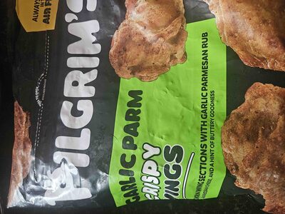 Garlic Parm Crispy Wings