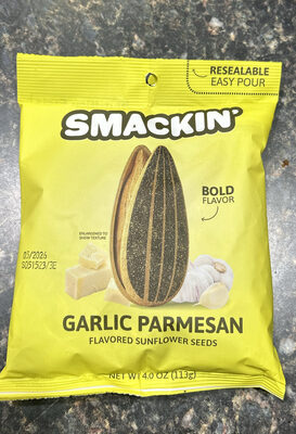 Garlic Parmesan Flavored Sunflower Seeds
