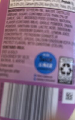 Garlic Ranch Dressing