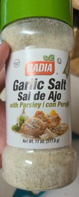 Garlic sal wit parsley