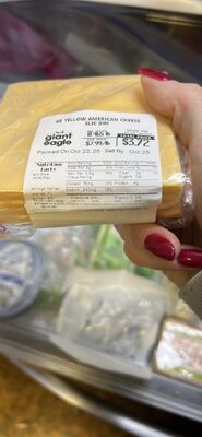 GE YELLOW AMERICAN CHEESE