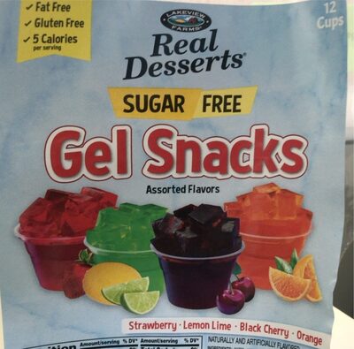 Gel snacks