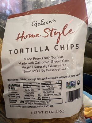 Gelson’s Home Style Tortilla Chips