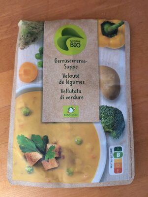 Gemüsecreme Suppe Bio