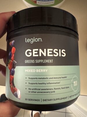 Genesis Greens Supplement