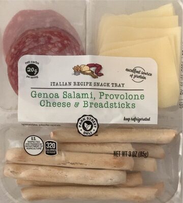 Genoa Salami, Provolone Cheese & Breadsticks