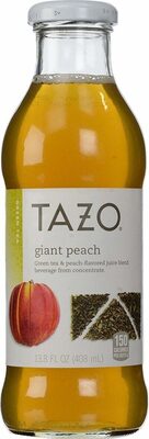 Giant peach green tea