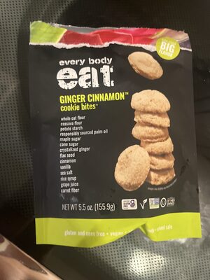 Ginger Cinnamon Cookie Bites