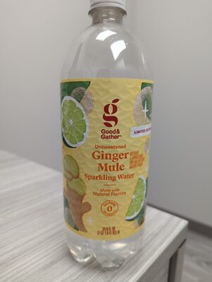 Ginger Mule Sparking Water