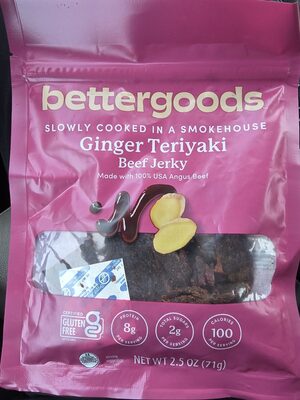 Ginger Teriyaki Beef Jerky