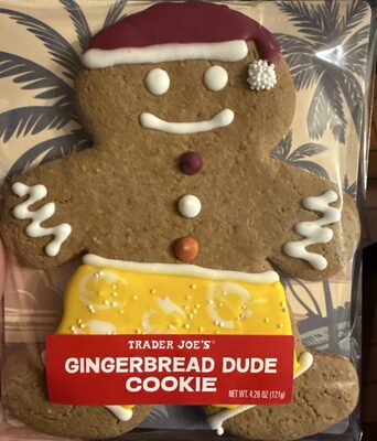 Gingerbread Dude Cookie