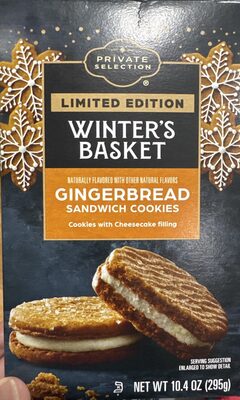 Gingerbread Sandwich Cookies