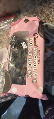 Glazed Chocolate Donut Holes