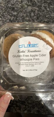 Gluten Free Apple Cider Whoopie Pies