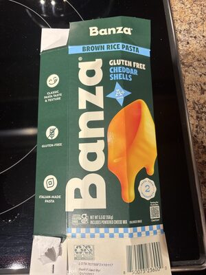 Gluten Free Brown Rice Pasta Cheddar Shells