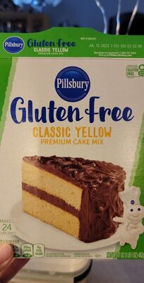 Gluten free classic yellow cake mix