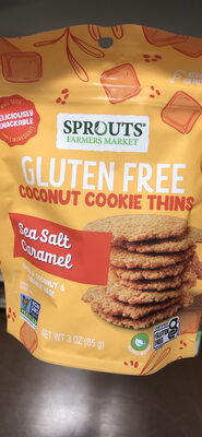 Gluten Free Coconut Cookie Thins