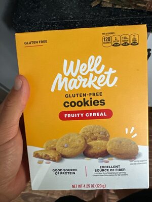 Gluten Free Cookies Fruity Cereal