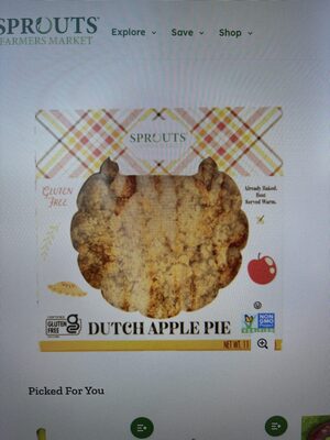 Gluten Free Dutch Apple Oie