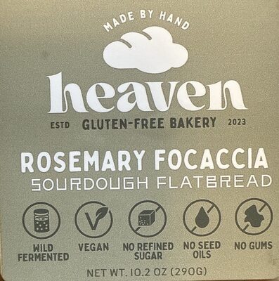 Gluten Free Rosemary Focaccia