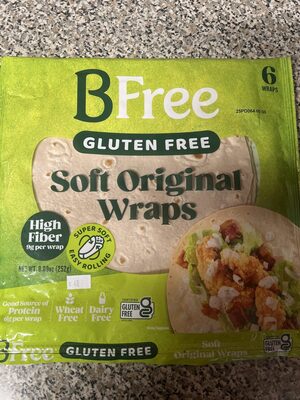 Gluten Free soft Original Wraps