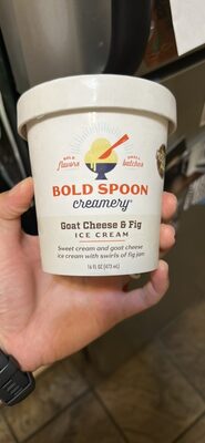 Goat Cheese & Fig Ice Cream