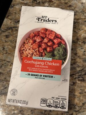 Gochujang Chicken with Kimchi