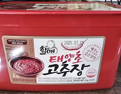 Gochujang Hot Pepper Paste, Fermented