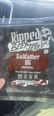 Godfather OG Original Ripped Beef Jerky