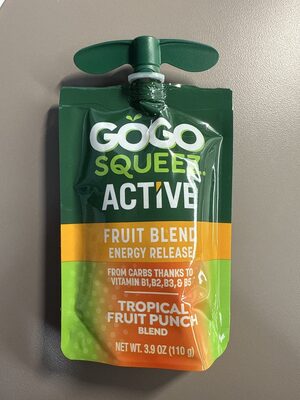 GoGo Squeez Active Fruit Blend-Energy Release