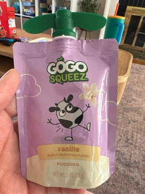 Gogo Squeez Vanilla Pudding