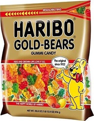 Goldbears resealable gummies