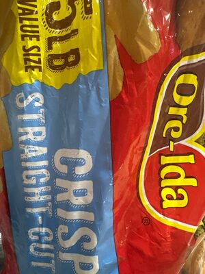 Golden fries french fried potatoes