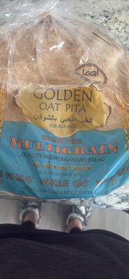Golden Oat Pita
