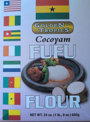 Golden tropics, cocoyam fufu flour