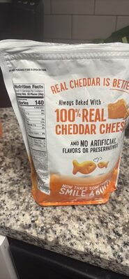 Goldfish Baked Snack Crackers Cheddar